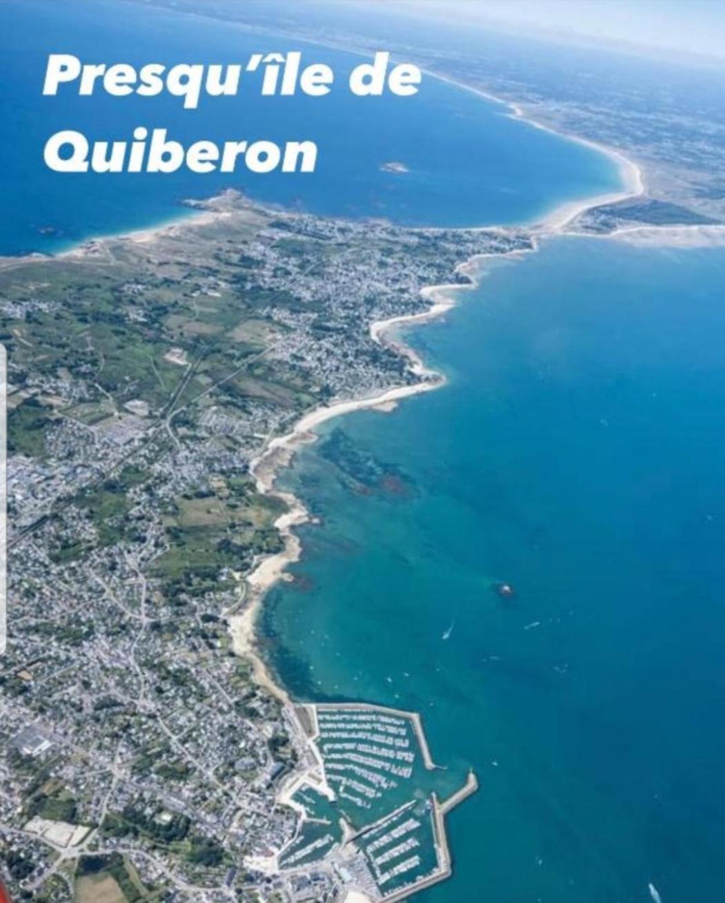 Appartement Cocon A Quiberon Dans Residence Calme, Plages Et Centre Ville A Pied Ou A Velo Pour 2 A 4 Personnes מראה חיצוני תמונה