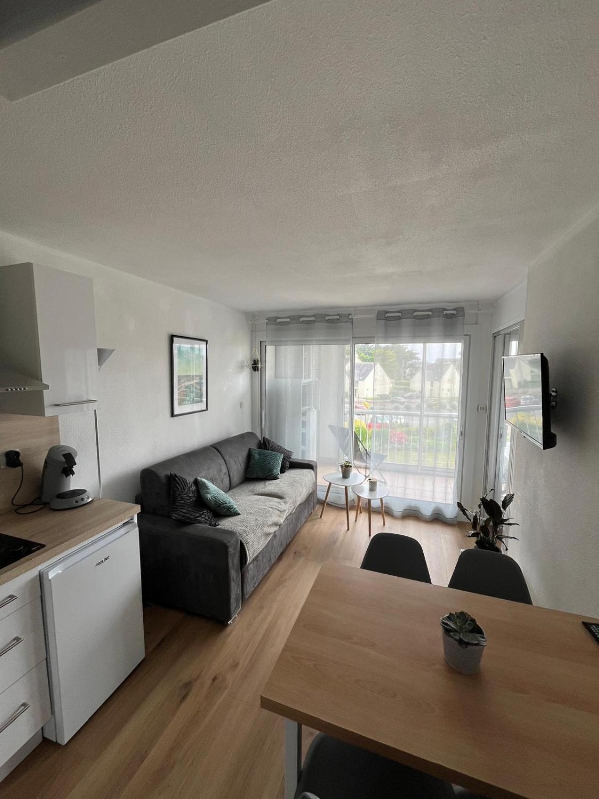 Appartement Cocon A Quiberon Dans Residence Calme, Plages Et Centre Ville A Pied Ou A Velo Pour 2 A 4 Personnes מראה חיצוני תמונה